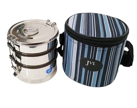 jvl leak proof stainless steel lunch box|Jvl Stainless Steel Square Leak Proof lunch box review .